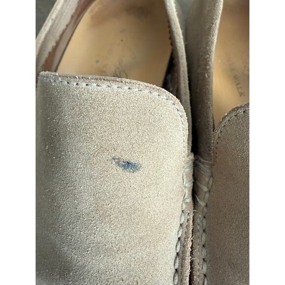 Loro Piana Beige Suede Summer Walk Loafers Size 40 1/2 Men US 7.5- 8 Luxury main image 10